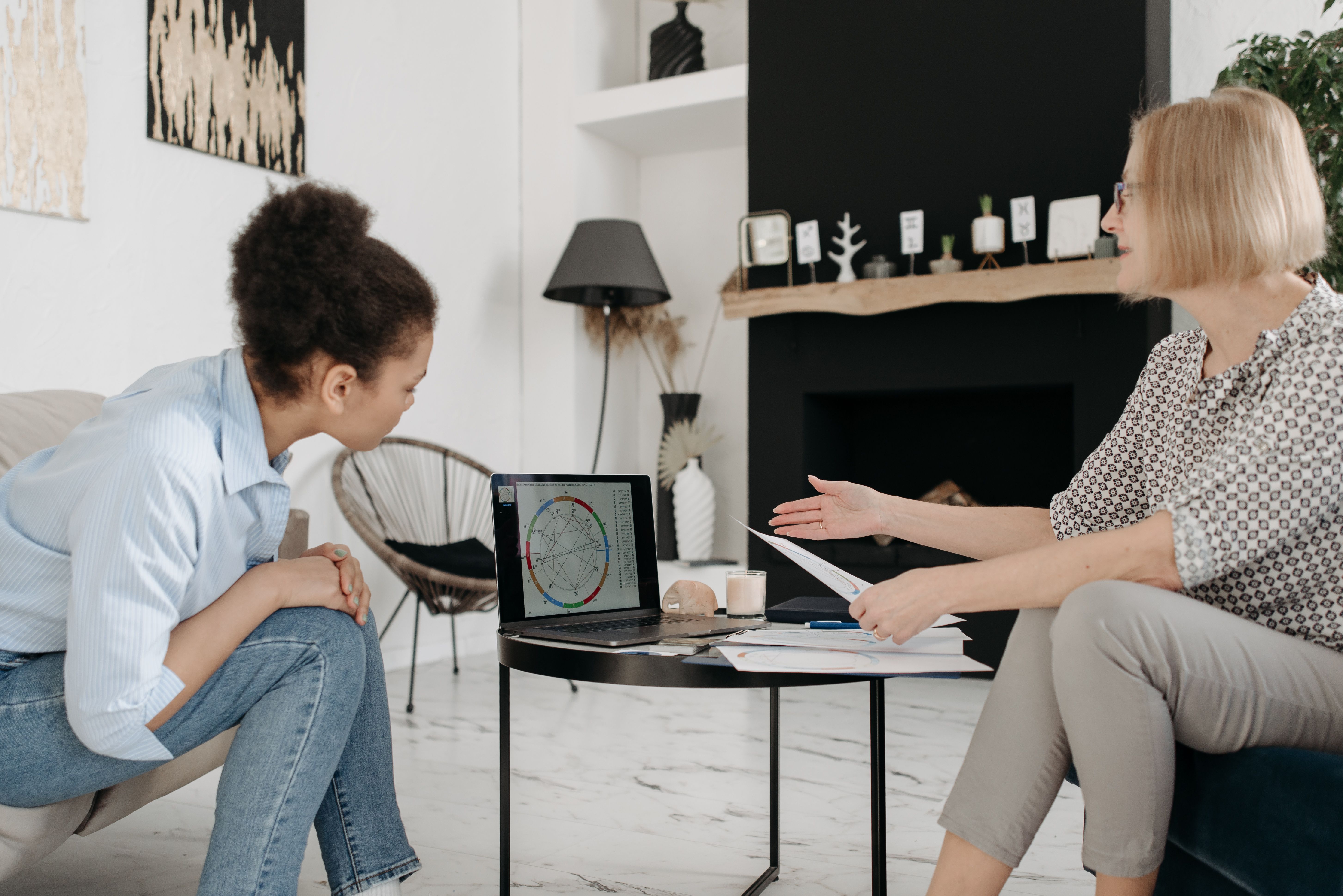 Life coaching session